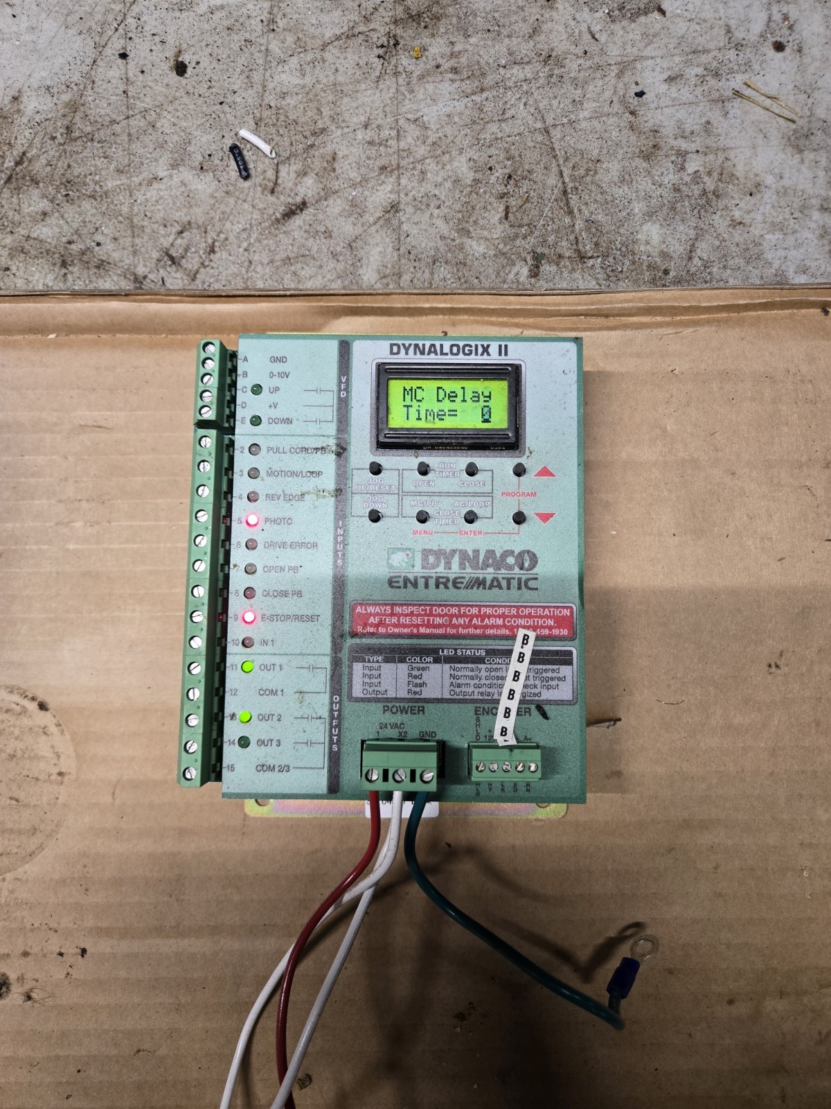 Dynaco Dynalogix II DY 4100-S Door Controller