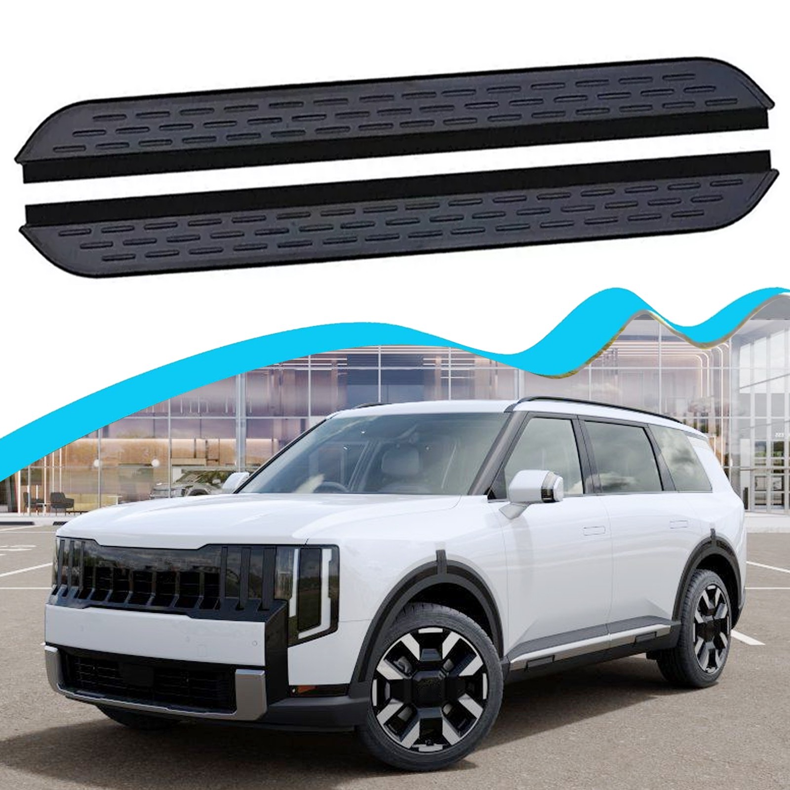 Aluminium Running Board Fit for Kia Telluride LQ2 2027 Side Step Pedal Nerf Bars Aluminium Running Board Fit for Kia Telluride LQ2 2027 Side Step Pedal Nerf Bars