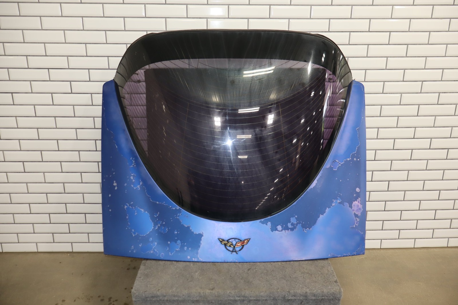 97-04 Chevrolet Corvette C5 Coupe/ Hatchback Rear Window Lid Electron Blue 21