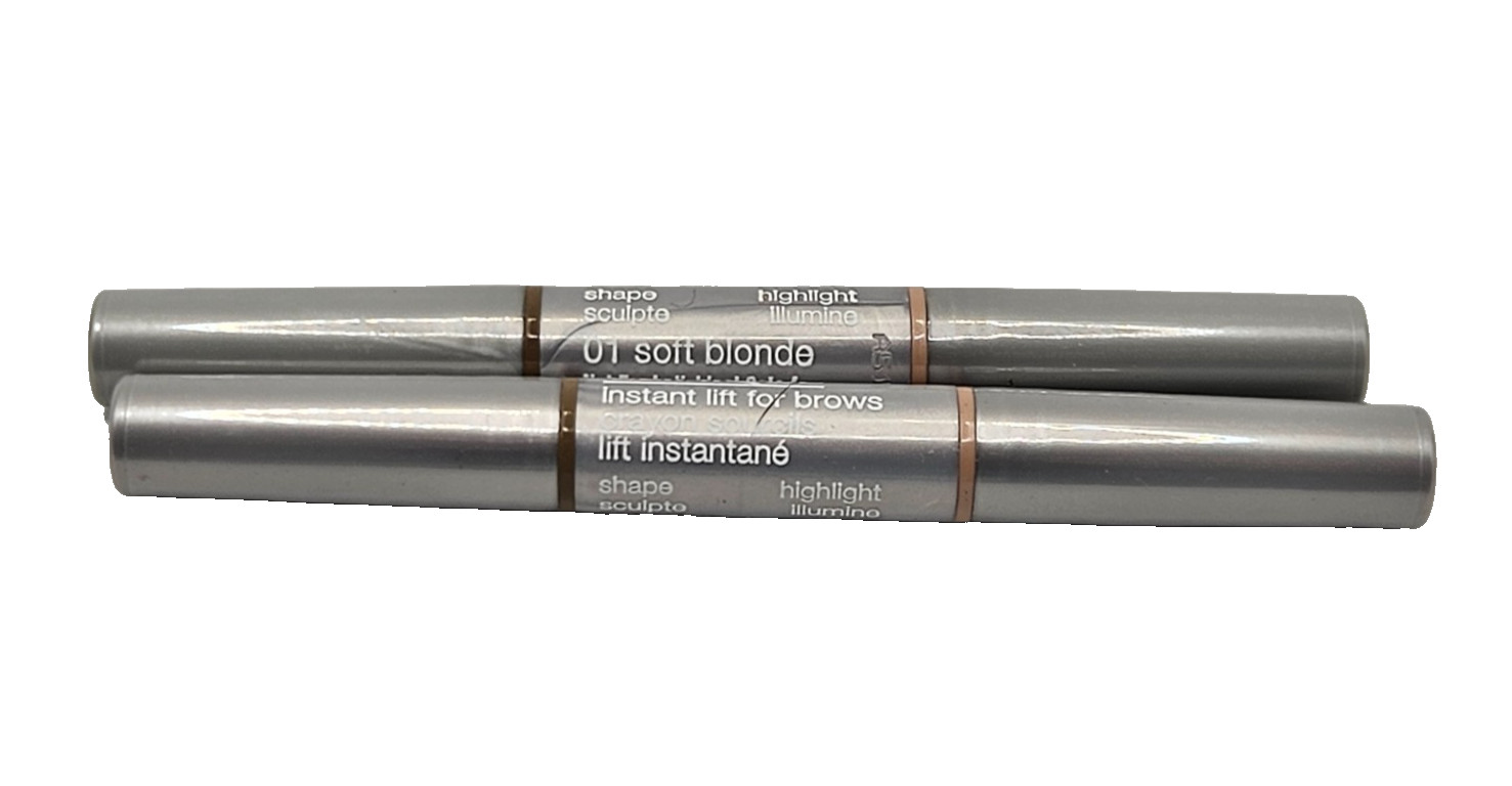 2 Clinique Instant Lift For Brows SOFT BLONDE 01 Discontinued New GWP VERSION 2 Clinique Instant Lift For Brows SOFT BLONDE 01 Discontinued New GWP VERSION