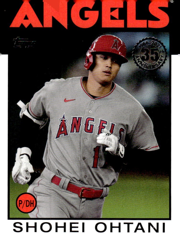 2021 Topps #86B-22 Shohei Ohtani 1986 Topps Baseball 35th Anniversary (Series 1) 2021 Topps #86B-22 Shohei Ohtani 1986 Topps Baseball 35th Anniversary (Series 1)