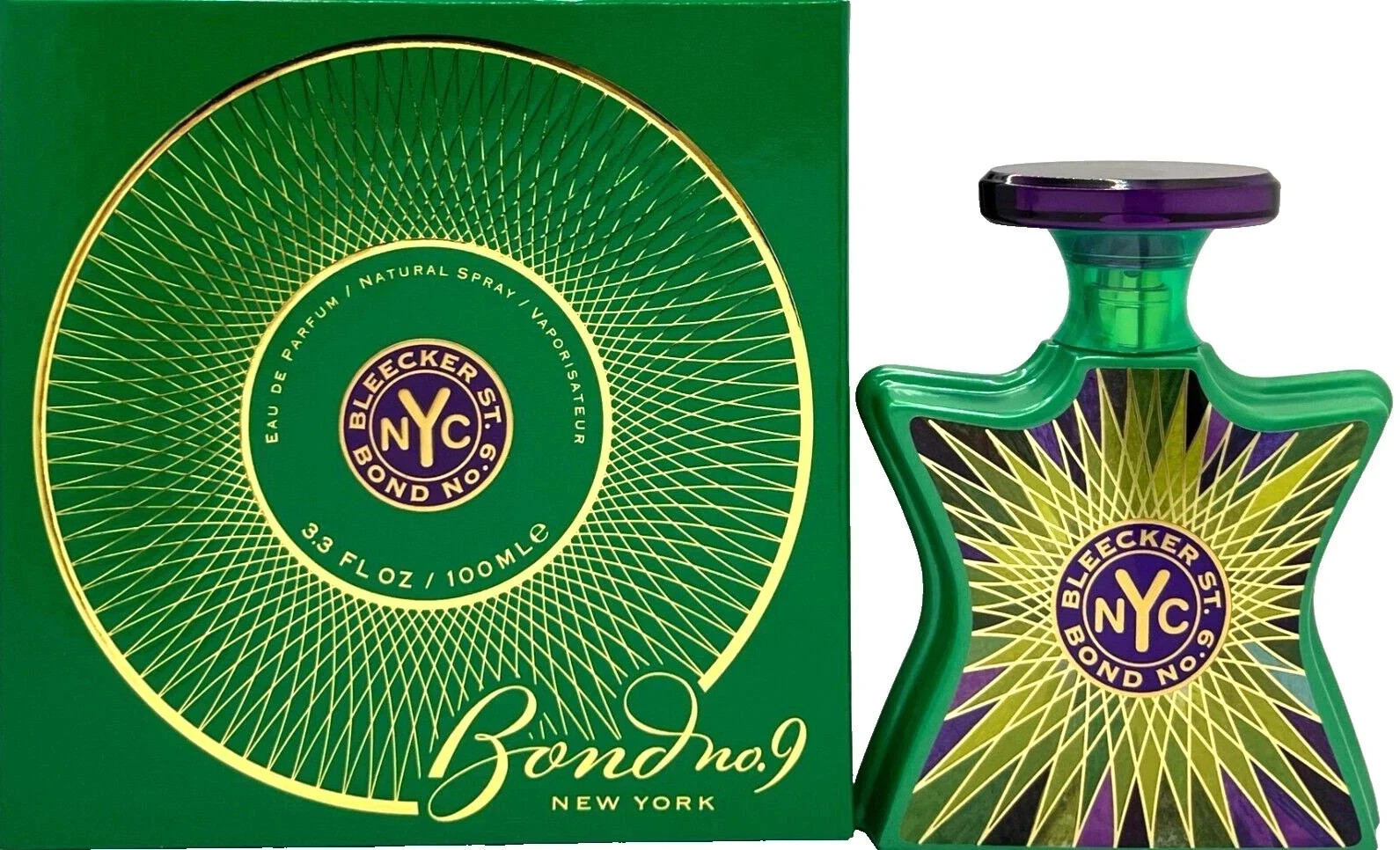Bond No. 9 Bleecker Street Eau De Parfum Spray 3.3 Oz, SEALED, NEW IN BOX