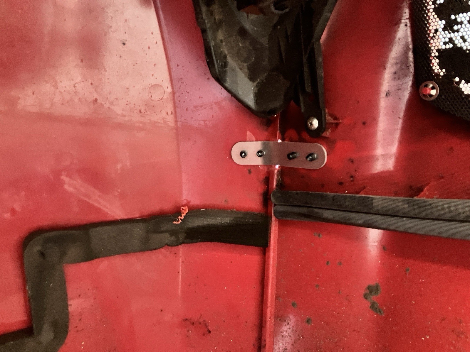Yanmar Tractor Hood Brackets- Repair And Fix