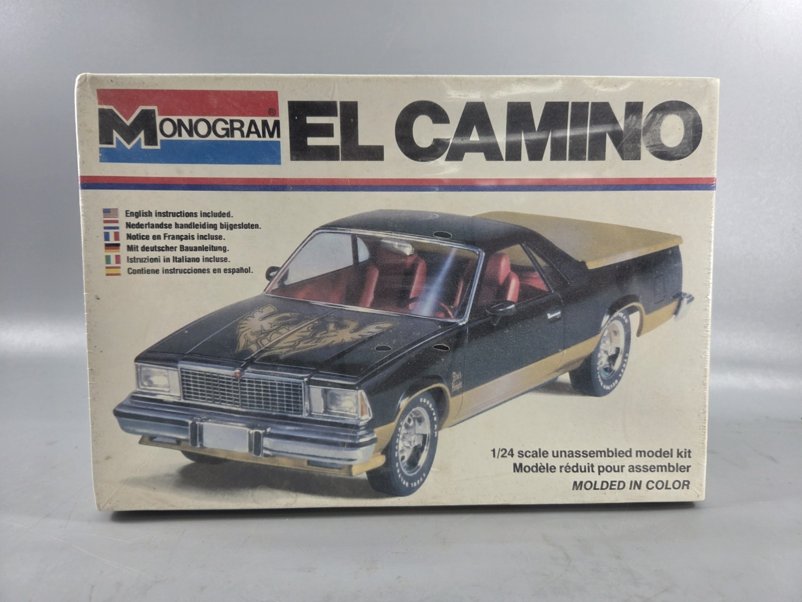 VINTAGE 1978 Monogram El Camino 1/24 Model Kit FACTORY SEALED VINTAGE 1978 Monogram El Camino 1/24 Model Kit FACTORY SEALED