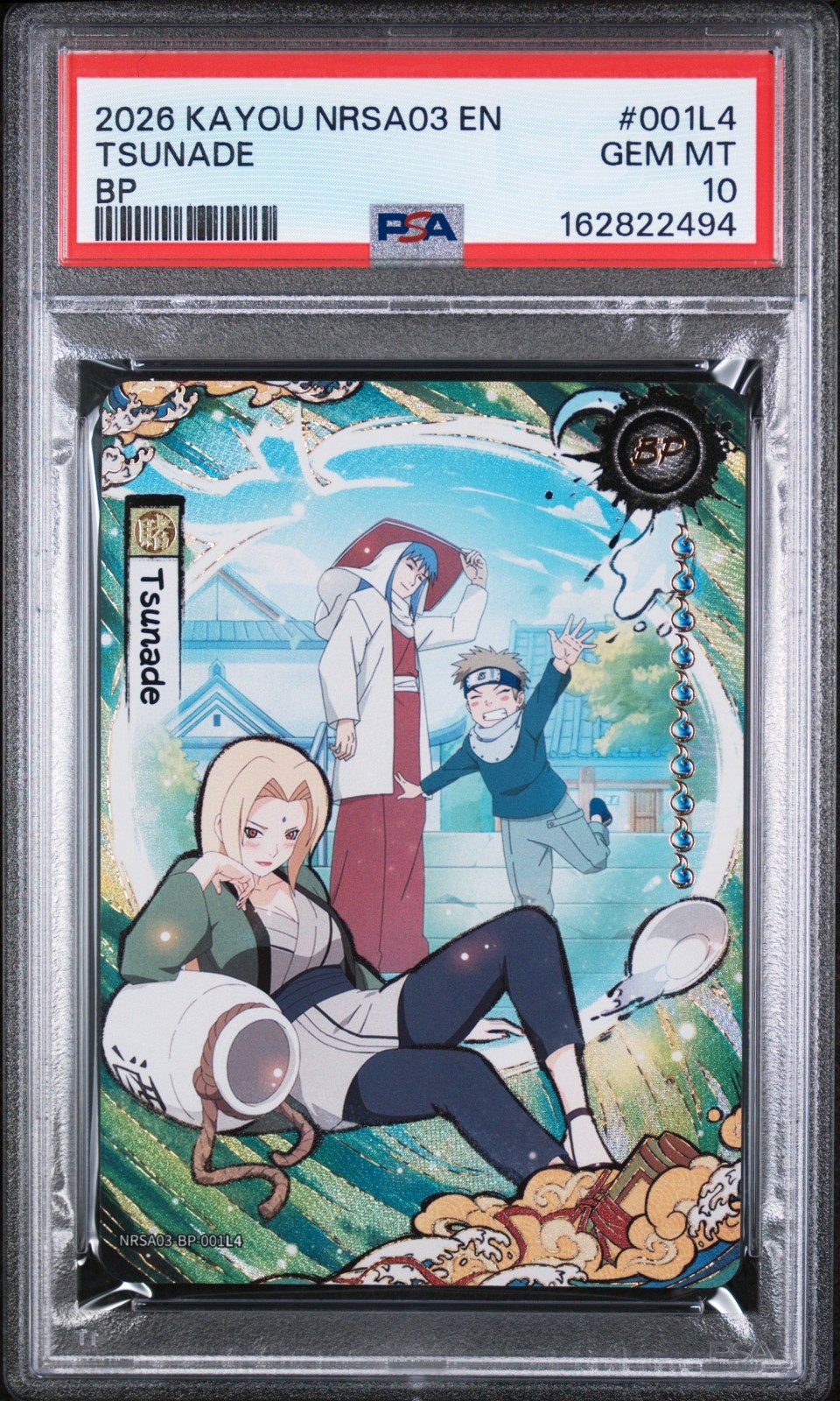 2026 Naruto Kayou NRSA03-BP-001L4 Tsunade Serial Numbered /999 PSA 10 2026 Naruto Kayou NRSA03-BP-001L4 Tsunade Serial Numbered /999 PSA 10