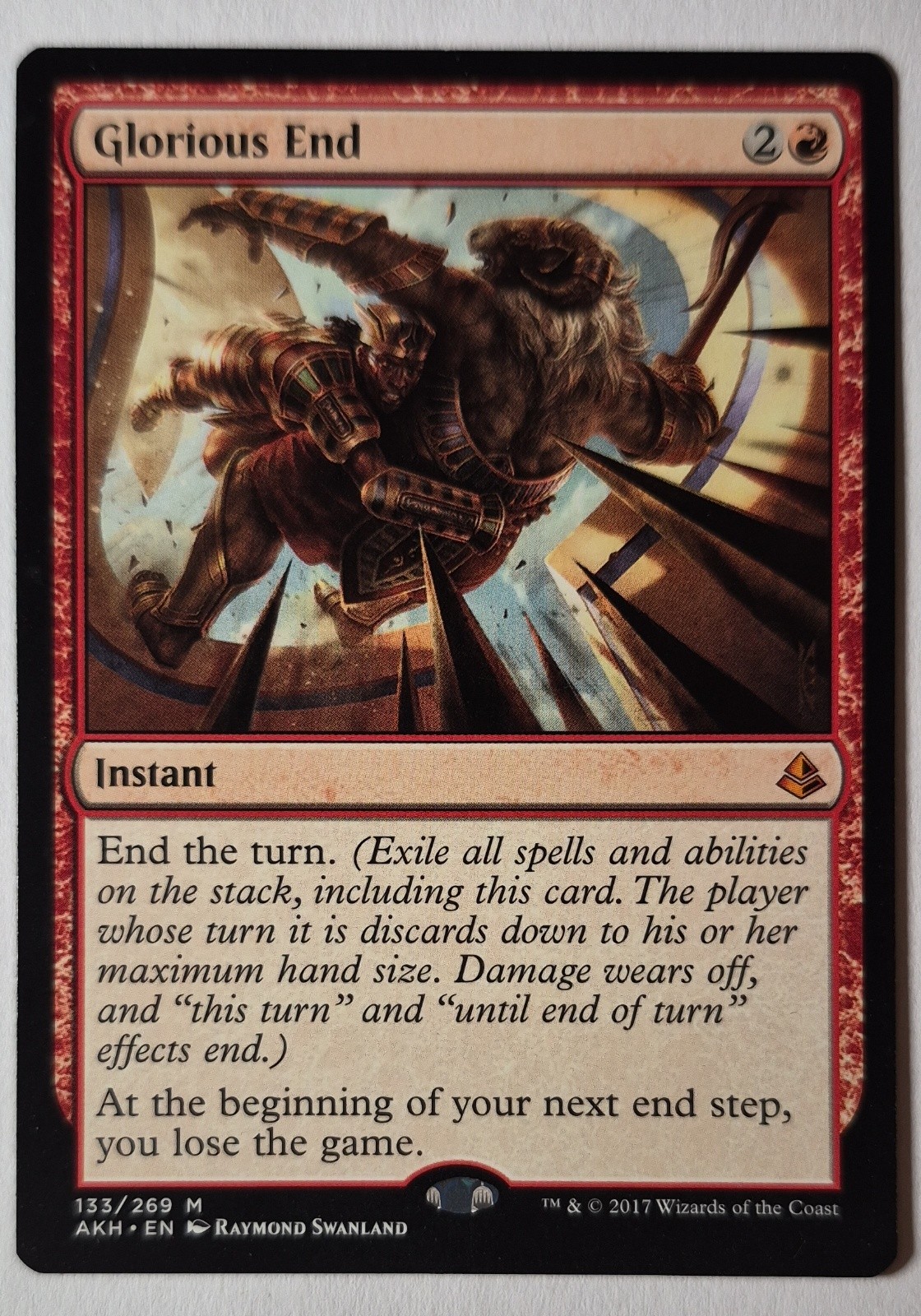 Glorious End Amonkhet Regular Glorious End Amonkhet Regular