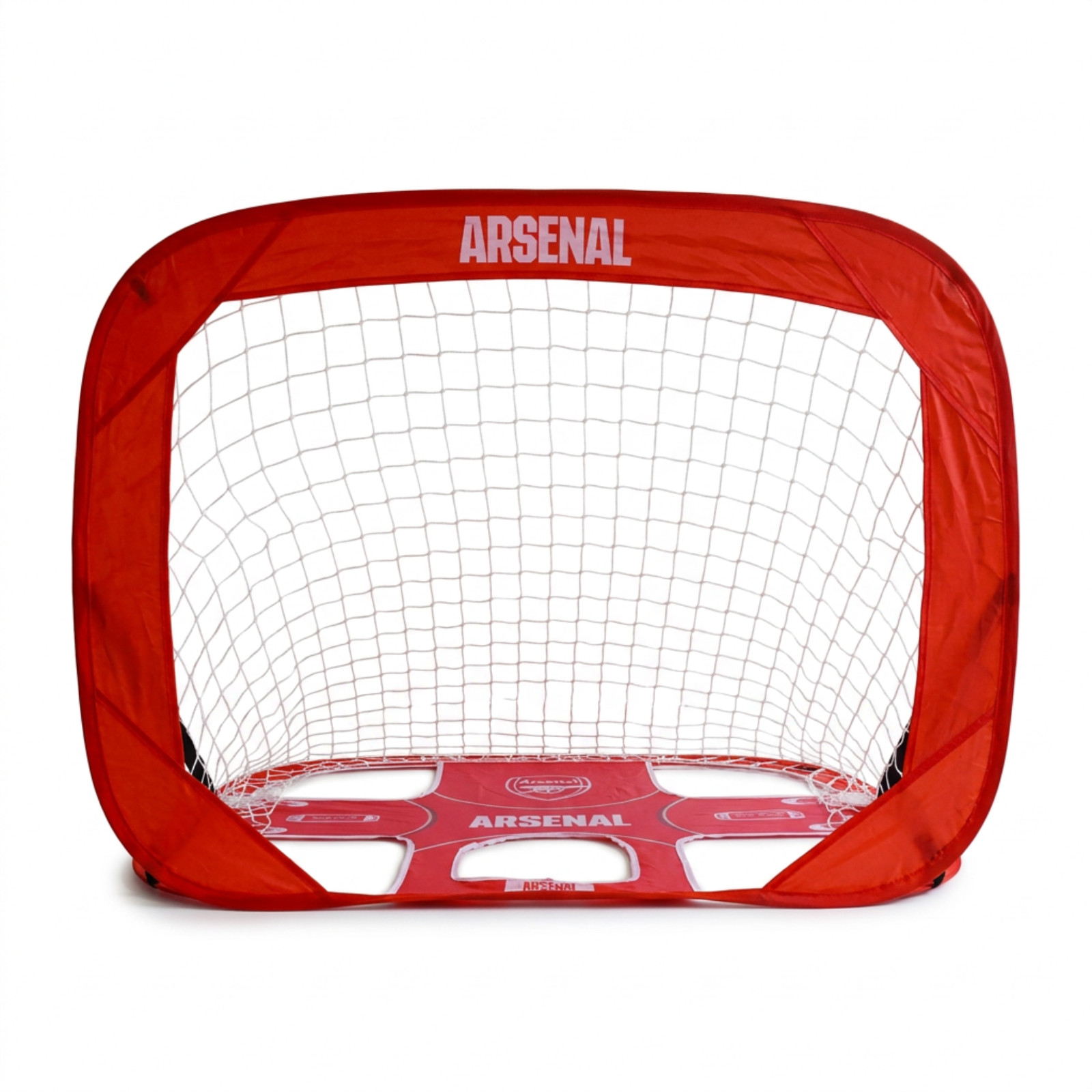 New Hy-Pro Arsenal FC Pop Up Soccer Goal 2 in 1 Target Net Portable Carry Bag New Hy-Pro Arsenal FC Pop Up Soccer Goal 2 in 1 Target Net Portable Carry Bag