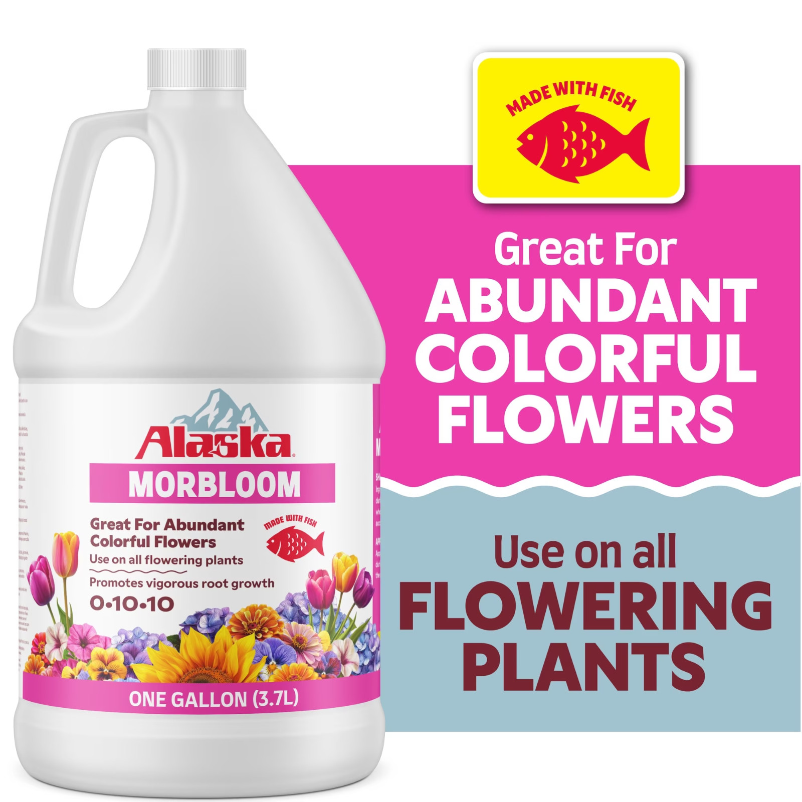 Alaska Morbloom 0-10-10 Plant Food, 1 gal. Alaska Morbloom 0-10-10 Plant Food, 1 gal.