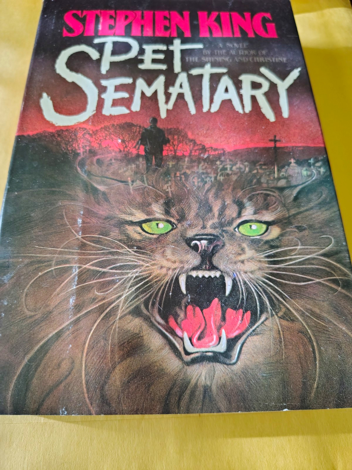 Stephen King Pet Sematary & Cujo Hardcover Lot 1983 Viking Penguin Dust Jacket