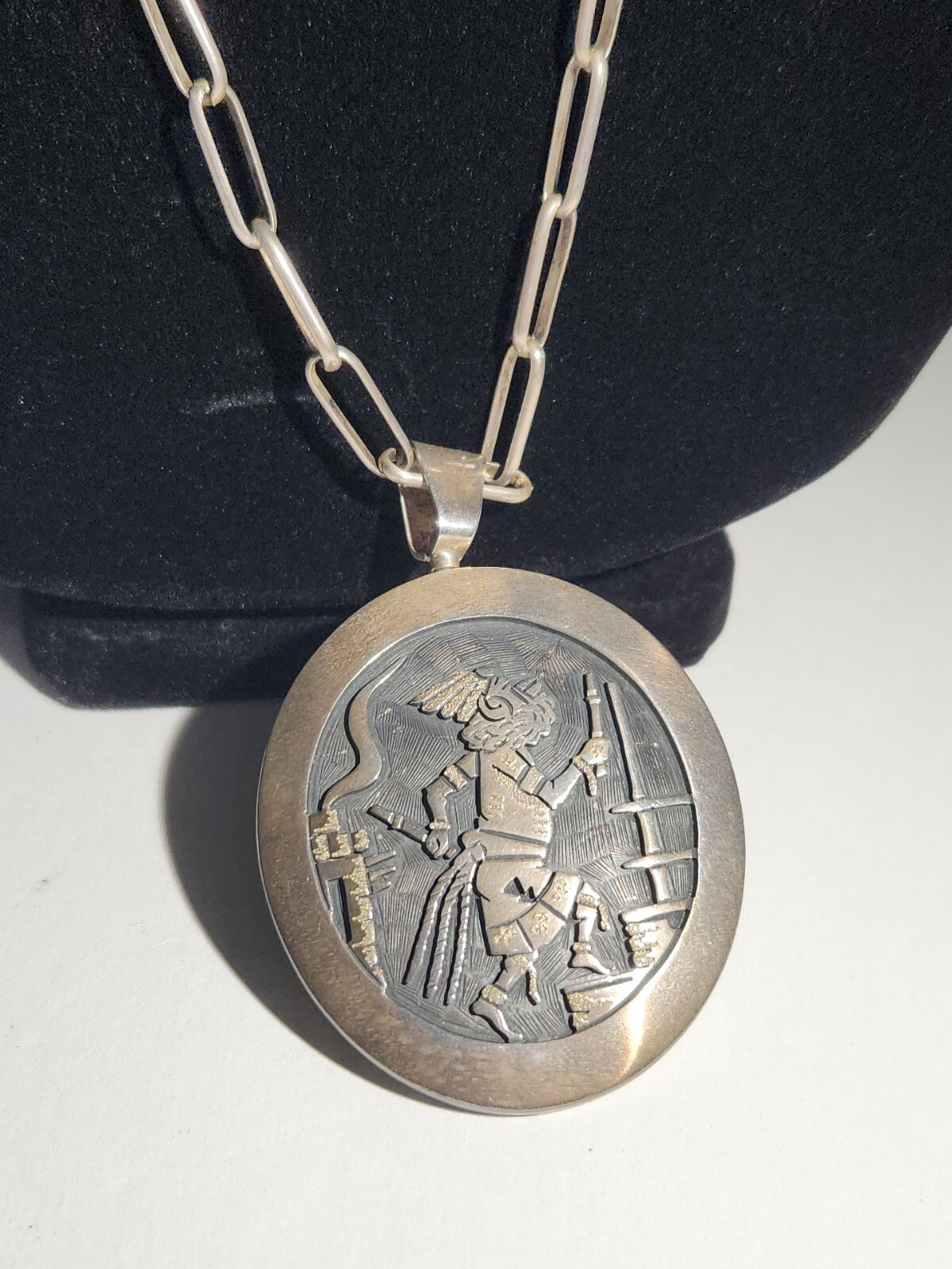 Vintage Hopi Sterling Silver Double Sided Pendant By Eddison Wadsworth Soohafyah Vintage Hopi Sterling Silver Double Sided Pendant By Eddison Wadsworth Soohafyah