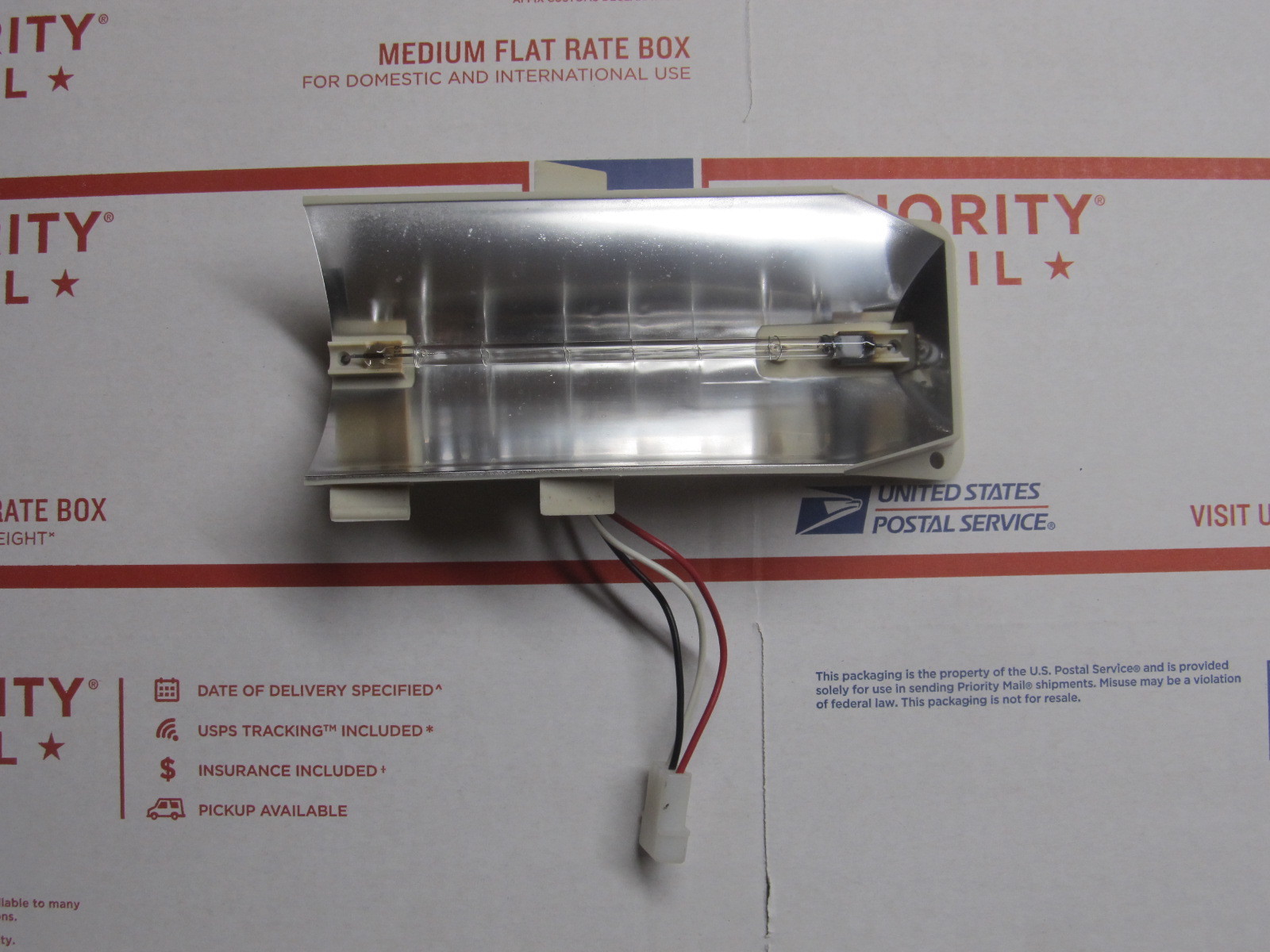 Whelen 9M Strobe Corner Linear Strobe Tube Assembly Edge Lightbar 02-0363171-000