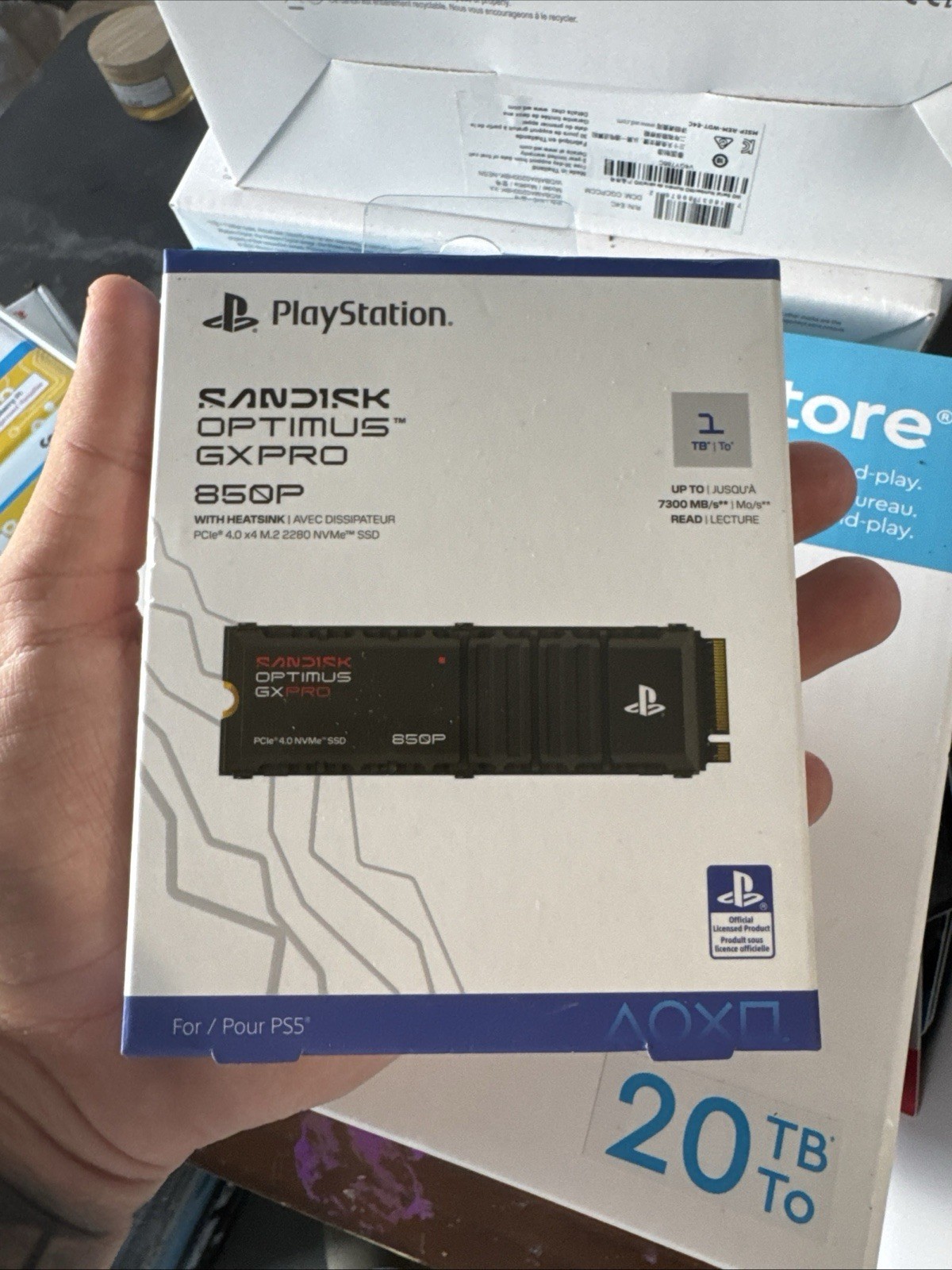Sandisk Optimus Gxpro 850p 1tb