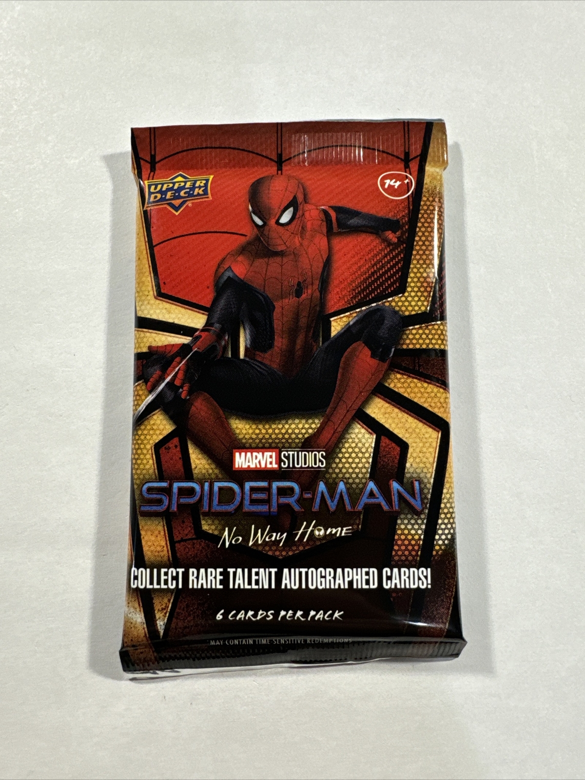 (1) Upper Deck 2023 Marvel SPIDER-MAN: NO WAY HOME Factory Sealed Pack 6 Cards (1) Upper Deck 2023 Marvel SPIDER-MAN: NO WAY HOME Factory Sealed Pack 6 Cards