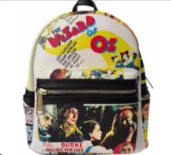 NWT Loungefly Wizard of Oz RARE 2023 Never Released Movie Poster Mini Backpack