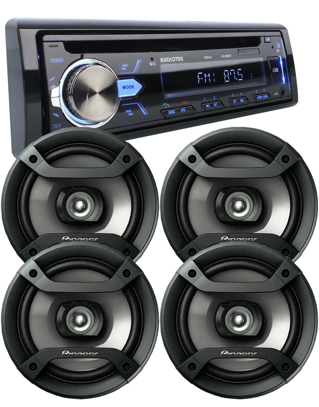 4X Pioneer 6.5\