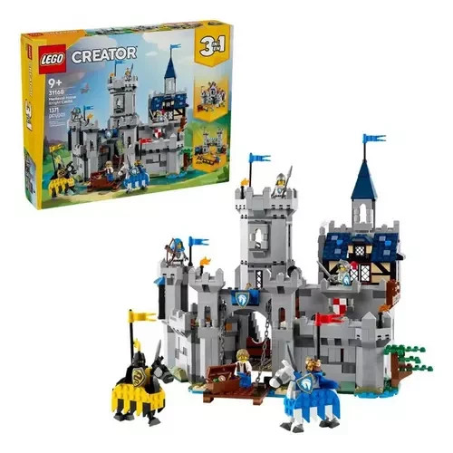 BIG SALE -- LEGO® Creator 3 in 1 Medieval Horse Knight Castle 31168 Building Set BIG SALE -- LEGO® Creator 3 in 1 Medieval Horse Knight Castle 31168 Building Set