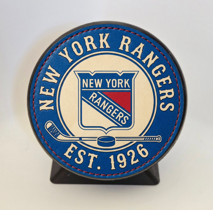 New 2026 New York Rangers Hockey Puck With Stand New 2026 New York Rangers Hockey Puck With Stand