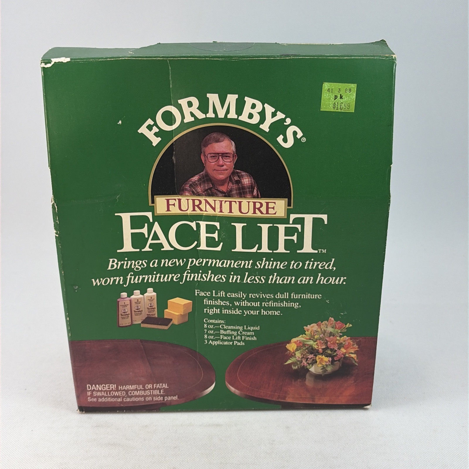 Vintage Formby’s Furniture Face Lift Kit Used with Applicator & Instructions Vintage Formby’s Furniture Face Lift Kit Used with Applicator & Instructions