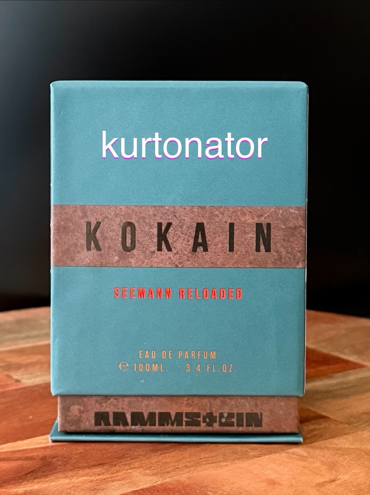 Rammstein Kokain SEEMANN RELOADED Eau de Parfum Spray NEW 3.4 fl.oz US Seller