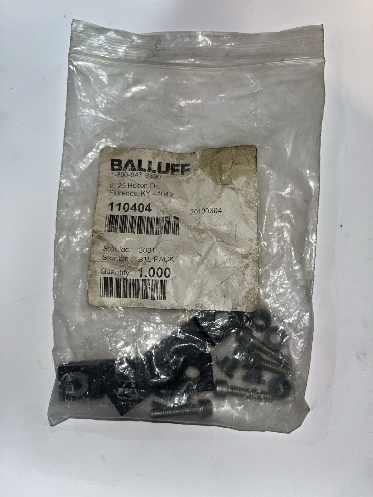 balluff pneumatics 110404 LOT OF 10 NOS balluff pneumatics 110404 LOT OF 10 NOS