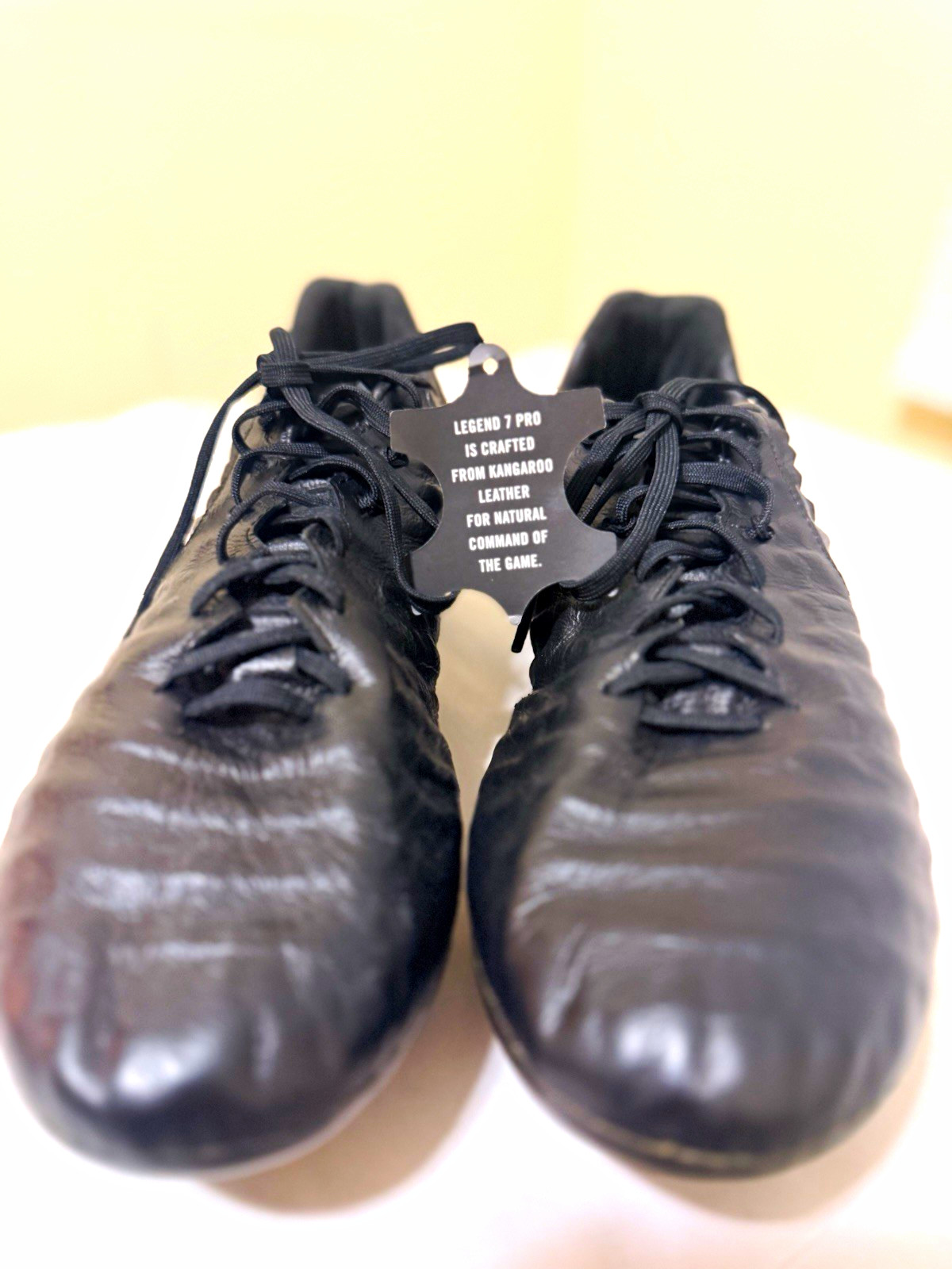 Nike Tiempo Legend 7 Pro FG AH7241-001 Black K Leather Soccer Cleats Men’s 11.5
