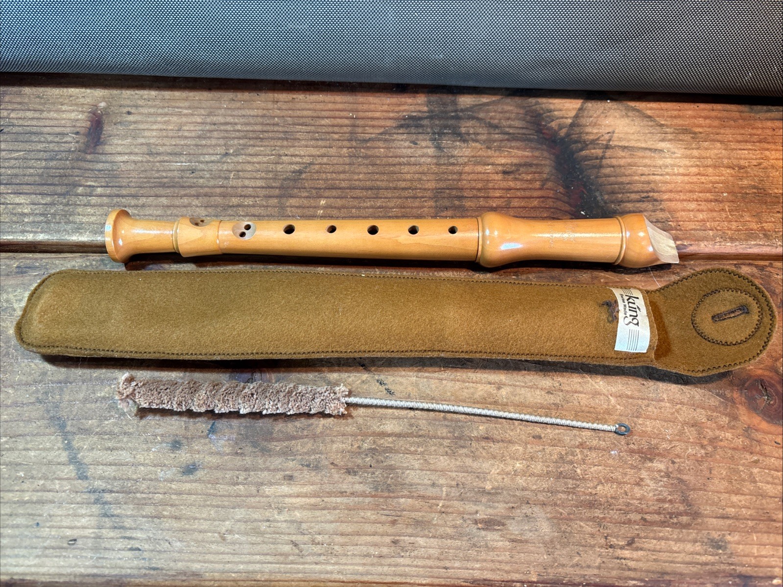 KUNG SWISS MADE RECORDER FLUTE WITH CASE