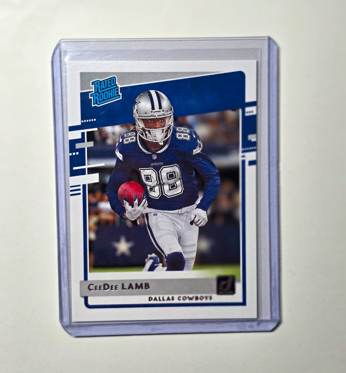 Panini 2020 Donruss Rated Rookie CeeDee Lamb RC #306 Cowboys