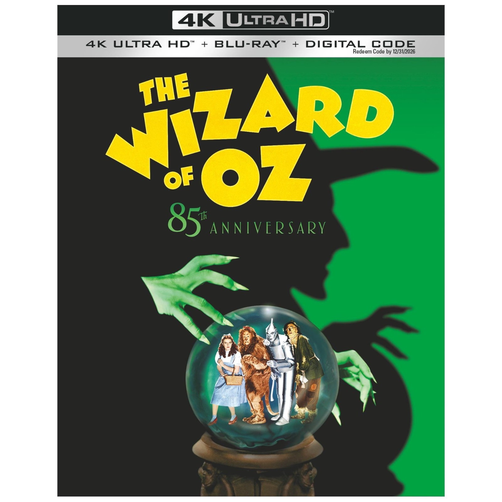 Wizard of Oz 85th Anniversary Theater Edition 4K Steelbook (FREESHIP) Wizard of Oz 85th Anniversary Theater Edition 4K Steelbook (FREESHIP)