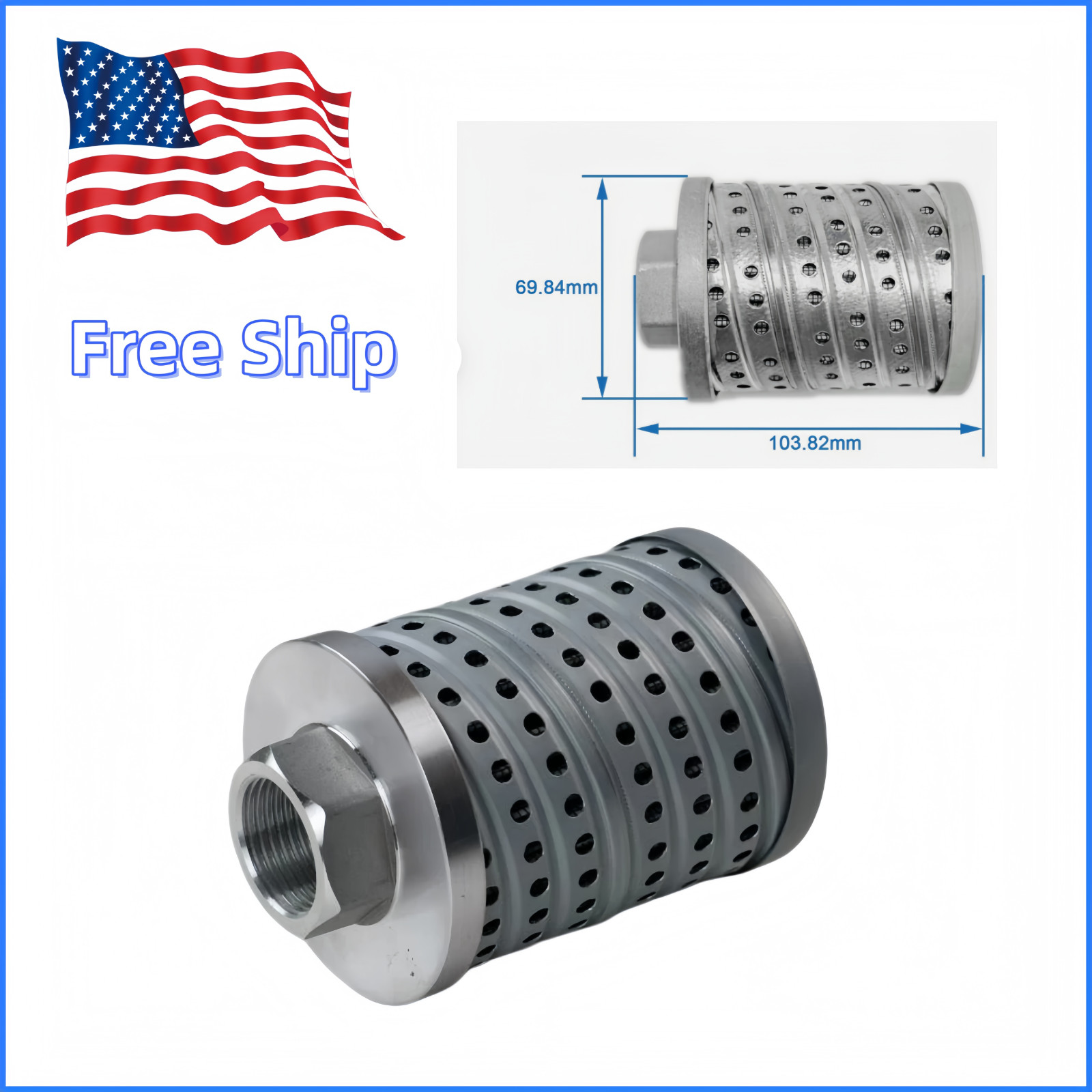Hydraulic Oil Filter Element Replacement Filter for Excavator Element US Stock