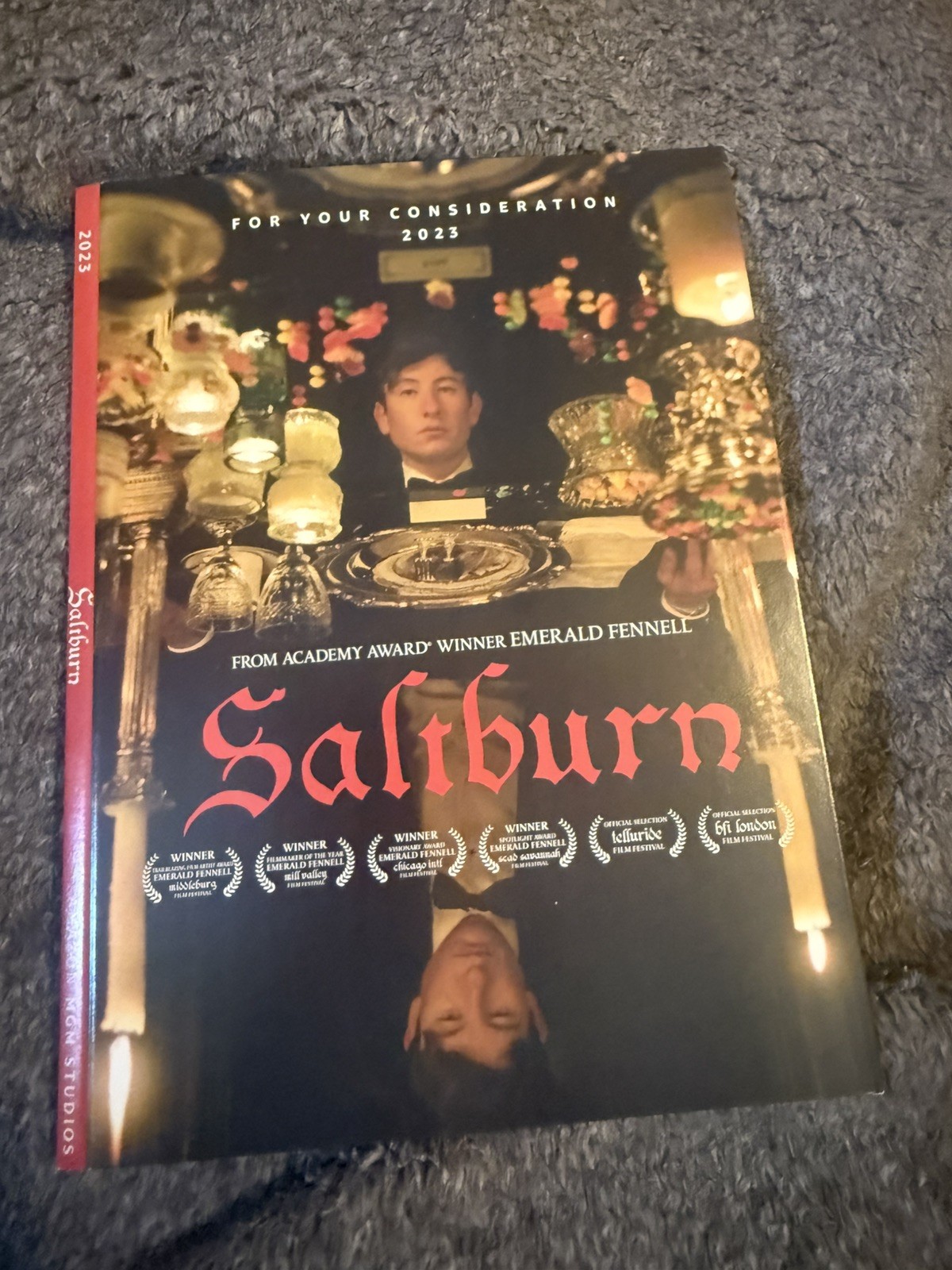 Saltburn 2023 FYC DVD Screener