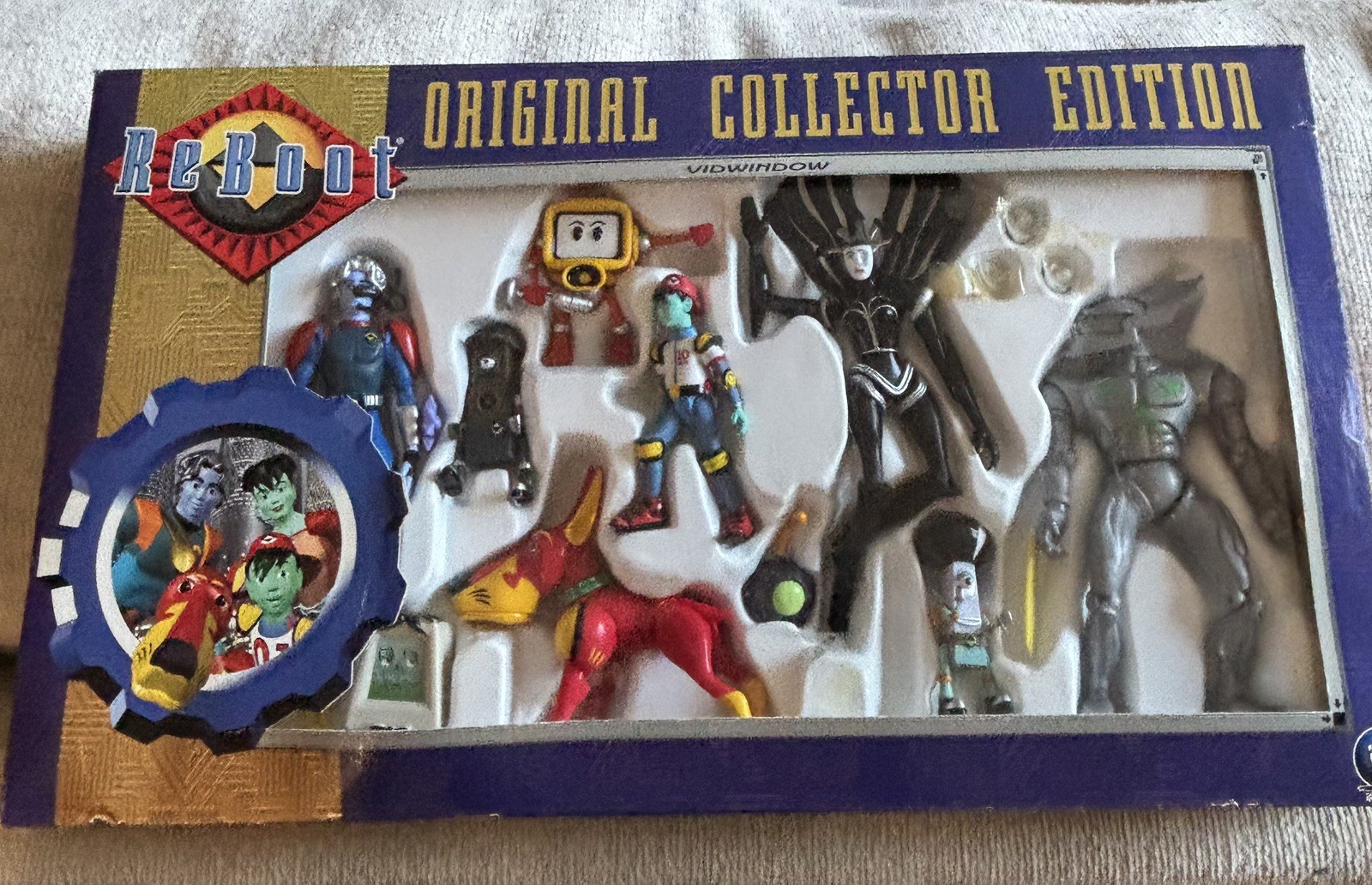 ReBoot Original Collector Edition Figure Toy Set by Irwin Toys 2000 RARE #31066