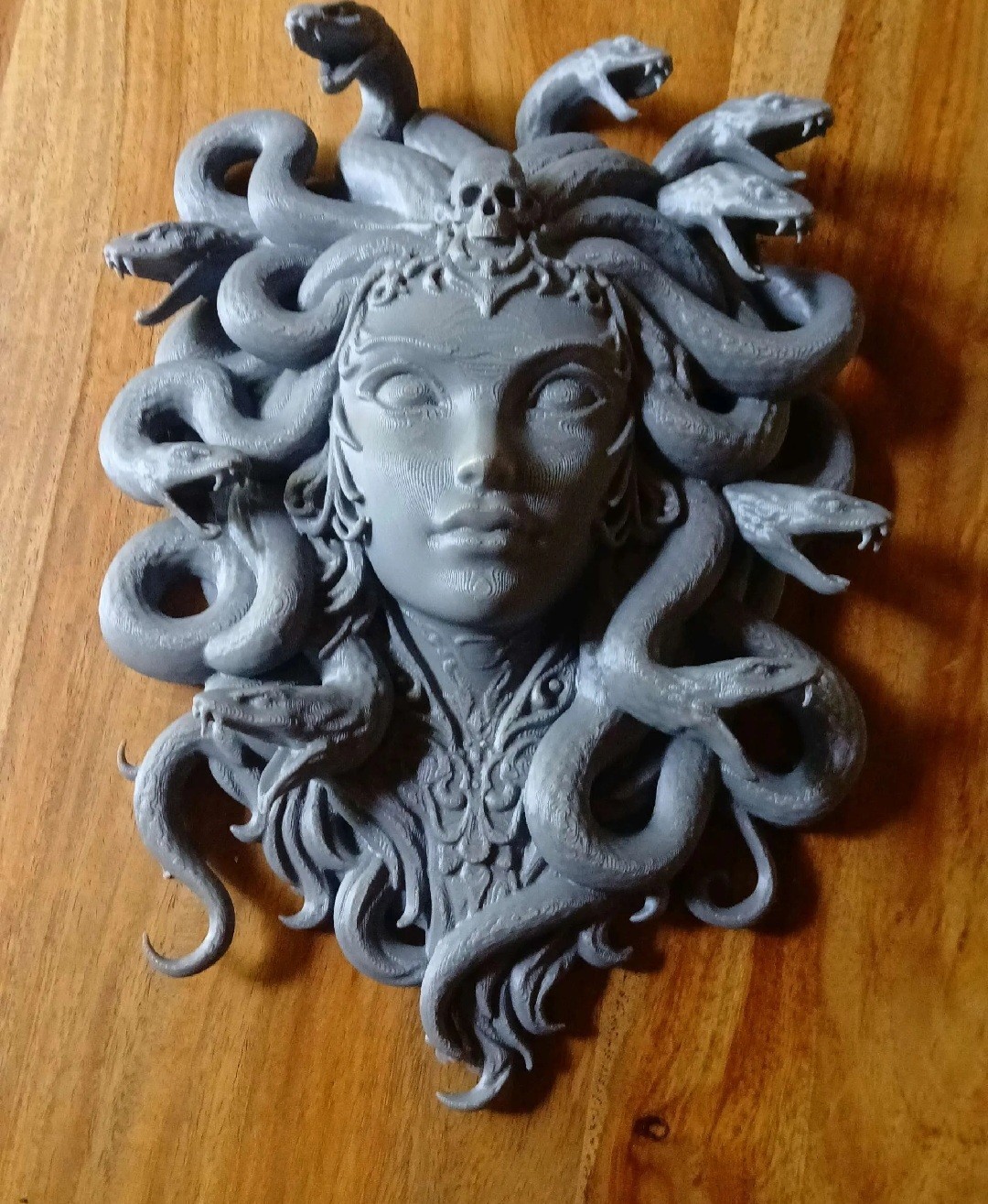 Medusa Head Wall Decor 3D Printed