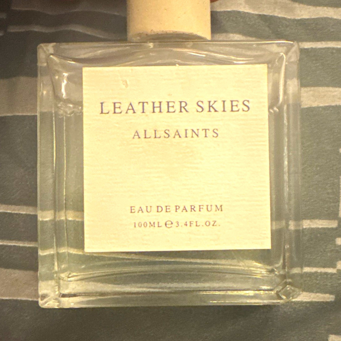 ALLSAINTS Leather Skies Eau de Parfum Spray, Leather Scent, 3.4 fl oz ALLSAINTS Leather Skies Eau de Parfum Spray, Leather Scent, 3.4 fl oz