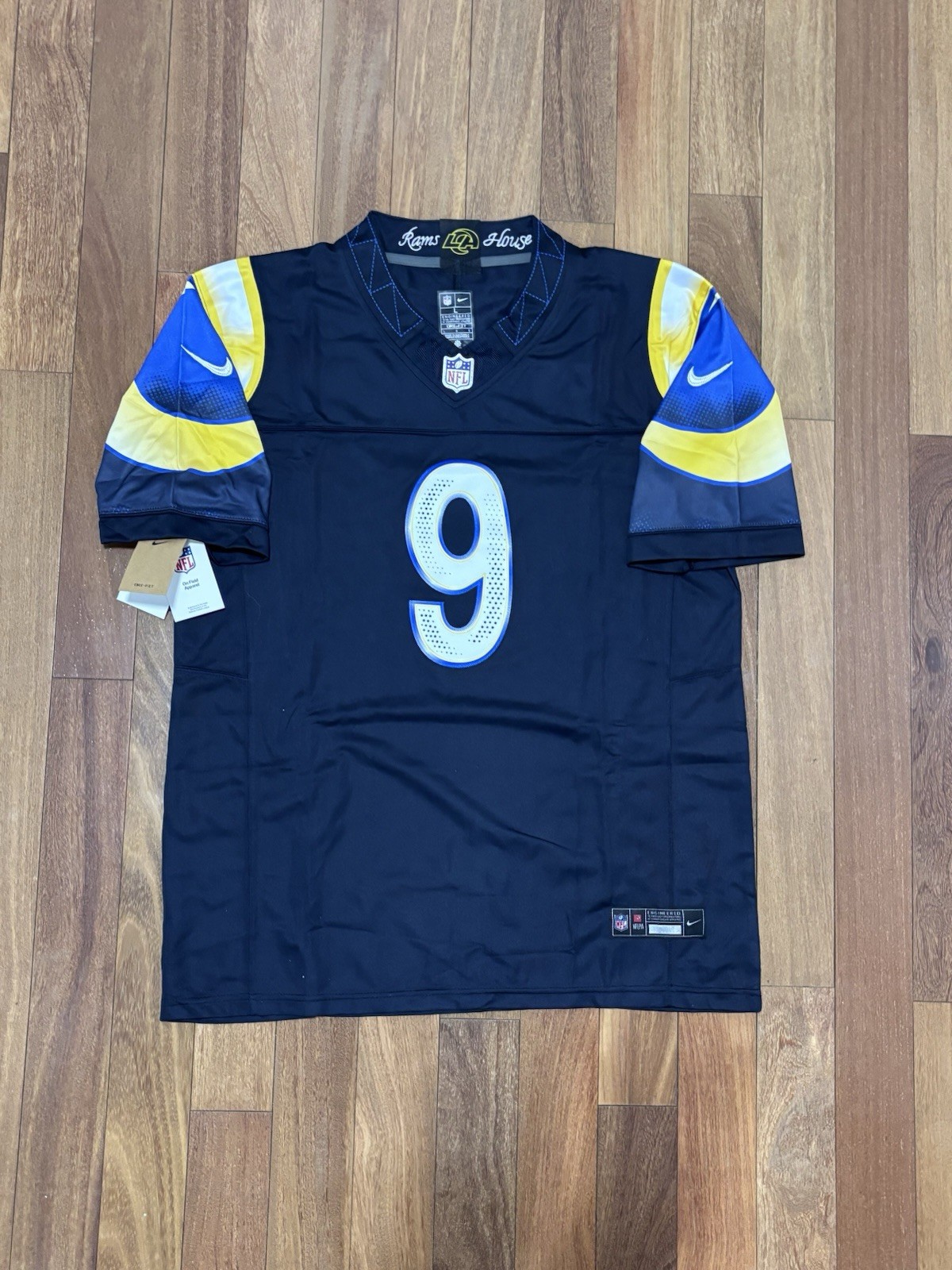 Matthew Stafford Los Angeles Rams Nike Rivalries Collection Stitched Limited