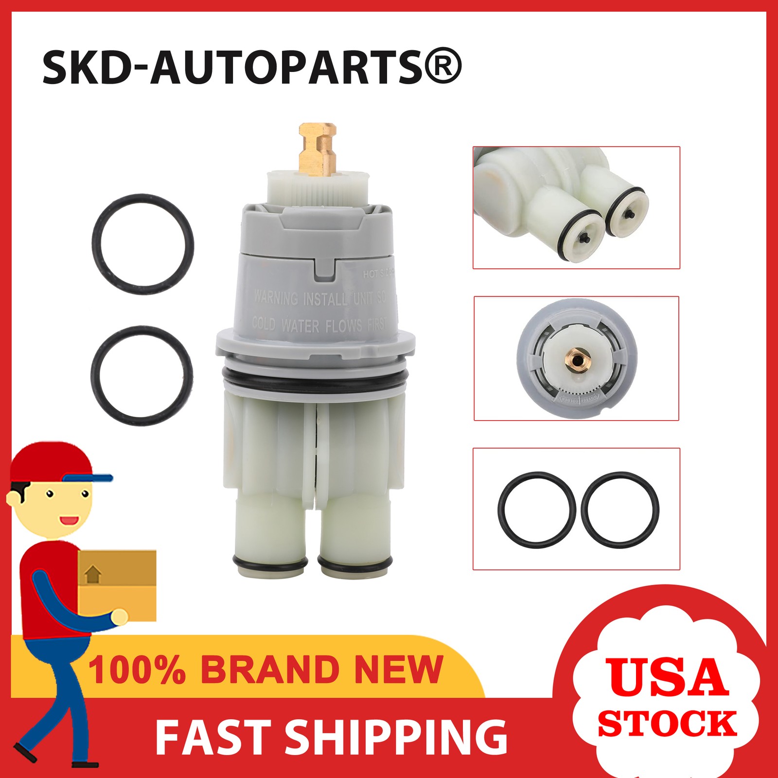 For DELTA RP46074 Replacement Shower Cartridge MultiChoice 13 / 14 Series