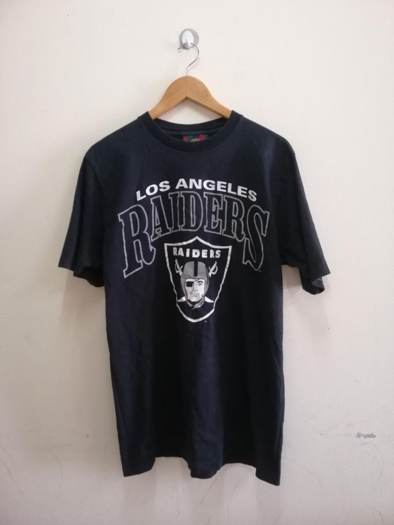 Vtg Los Angeles Raiders Basic style Unisex T shirt black tee vtg HN1338