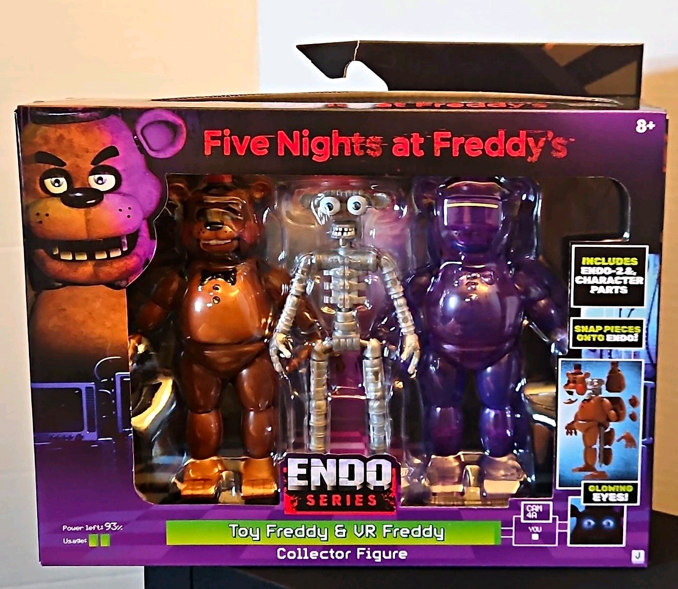 Jazwares Five Nights at Freddy’s Endo Series Freddy & VR Freddy Boxed Set Jazwares Five Nights at Freddy’s Endo Series Freddy & VR Freddy Boxed Set