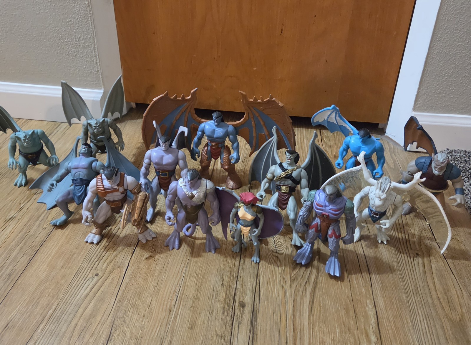Vintage Kenner Gargoyles - Lot of 13 Figures - Disney 1995 - Goliath Demona