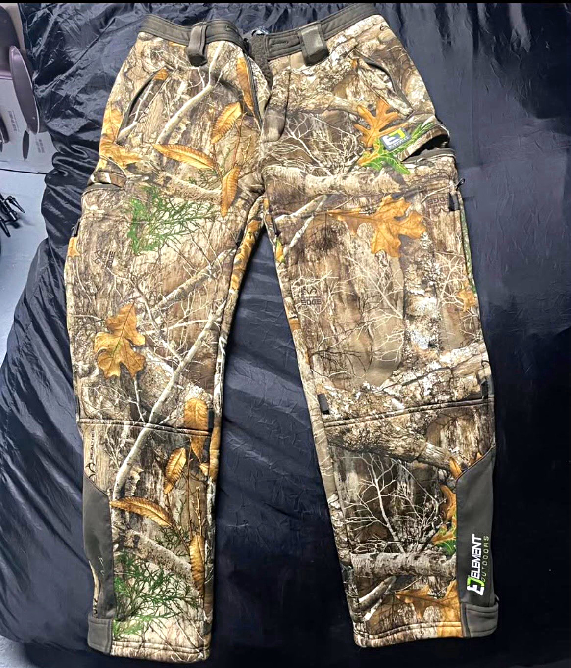 Element axis Series Men's Camo Fleece Jacket & Pants Set Water Resistant
