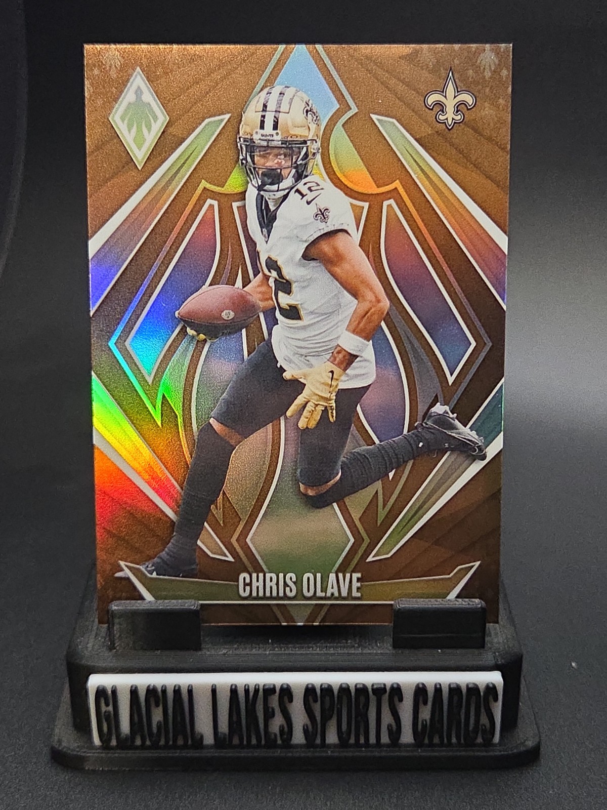 Panini 2024 Phoenix Chris Olave Saints Bronze #24 Serial Numbered /75