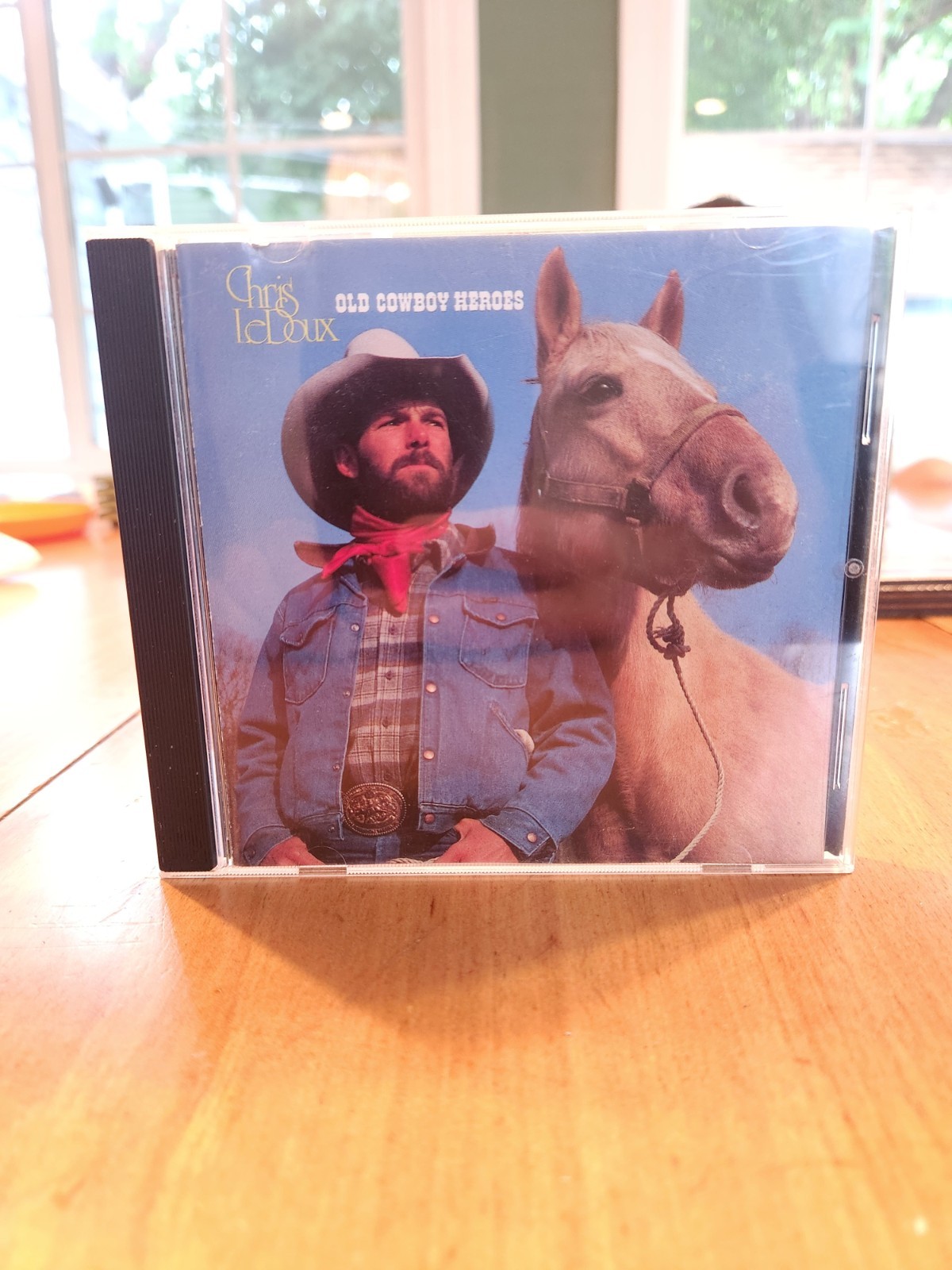 CHRIS LEDOUX - Old Cowboy Heroes CD 1981/1991 Capitol CDP-7 97595 2 Rare