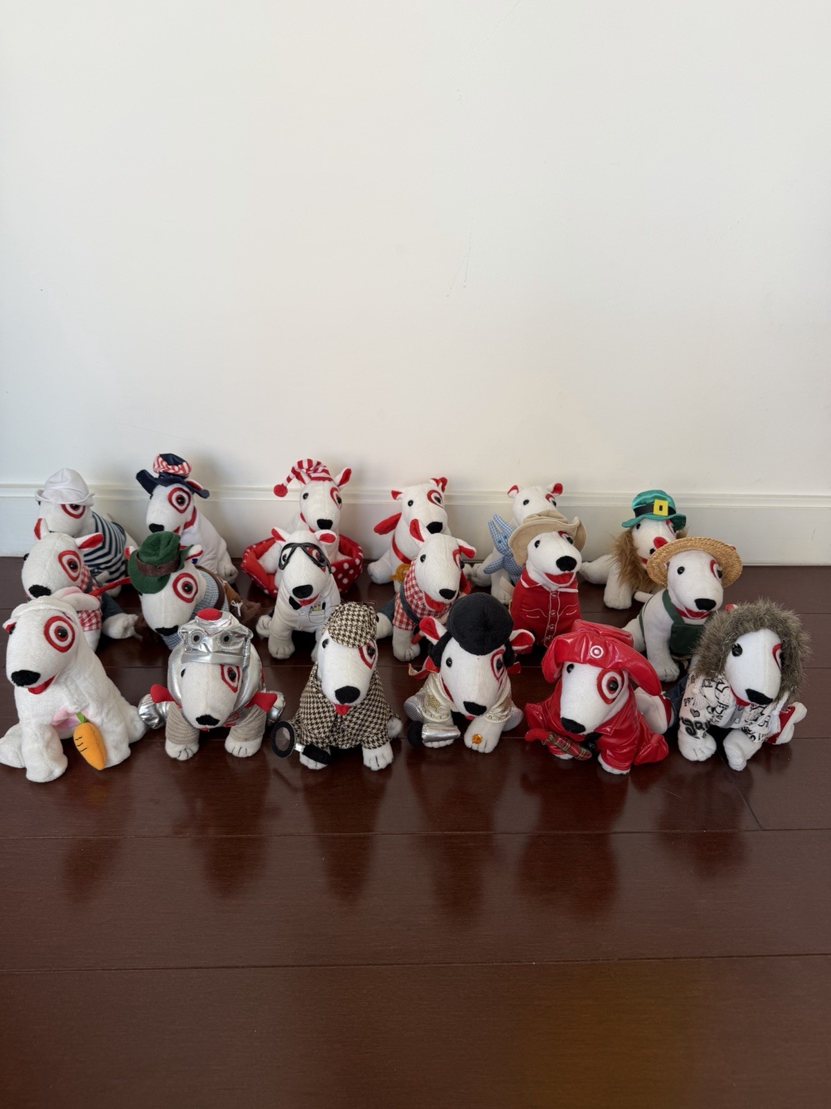 Ultimate Collection Of Rare Target Bullseye Plush Dogs