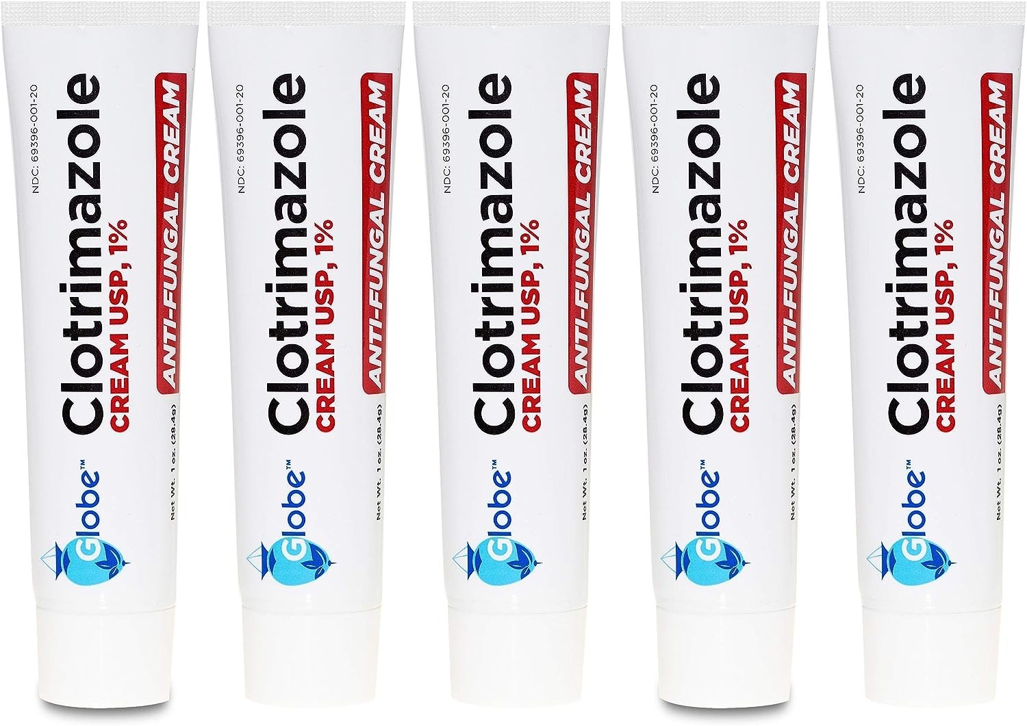 5Pack Anti-Fungal Cream Cure Athletes Foot, Jock Itch, Compare to Lotrimin AF 1% 5Pack Anti-Fungal Cream Cure Athletes Foot, Jock Itch, Compare to Lotrimin AF 1%