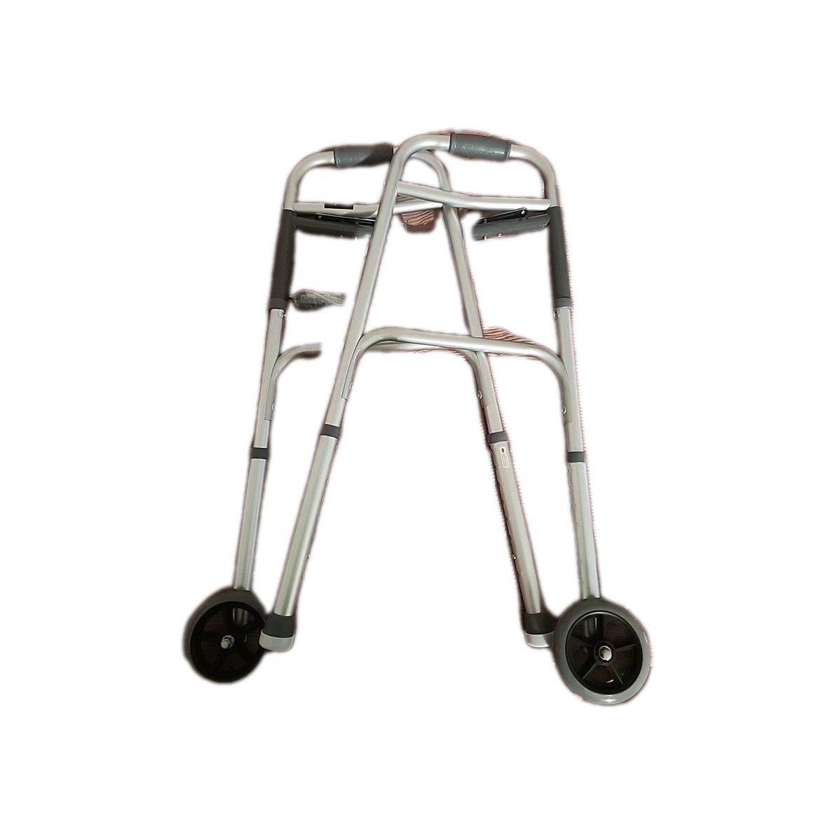 Medline Guardian TwoButton Folding Walker 5\ Medline Guardian TwoButton Folding Walker 5\