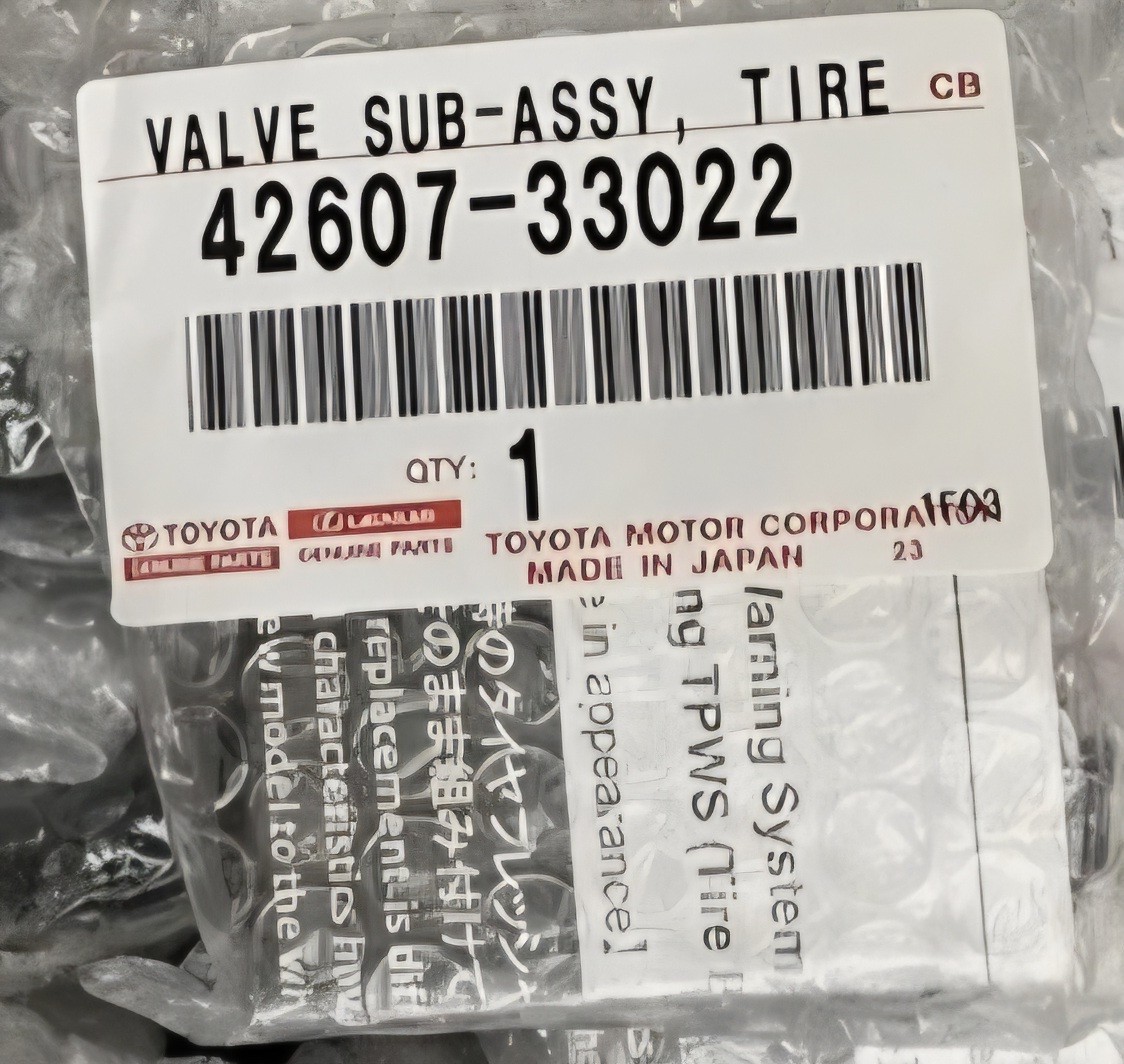 Toyota Tpms Sensors.  42607- 33022. Oem. Capteur TPMS