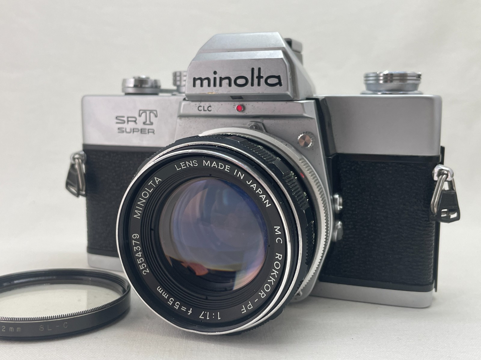 READ [Exc+3] MINOLTA SRT Super 35mm SLR Film Camera MC Rokkor-PF 55mm f1.7 #898