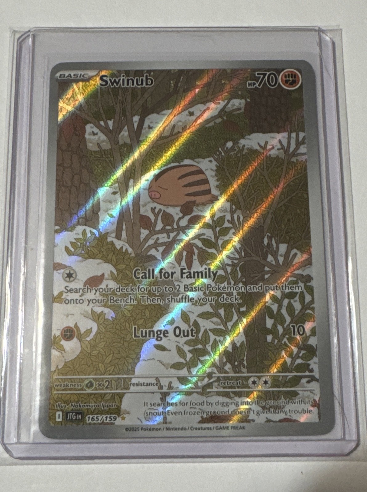 Swinub 165/159 Sv09: Journey Together Holo