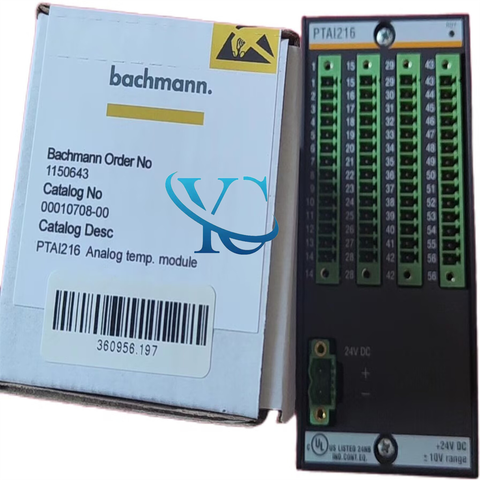 New Bachmann PTAI216 Analogue Temperature Module Fast shipping (FedEx/DHL) New Bachmann PTAI216 Analogue Temperature Module Fast shipping (FedEx/DHL)
