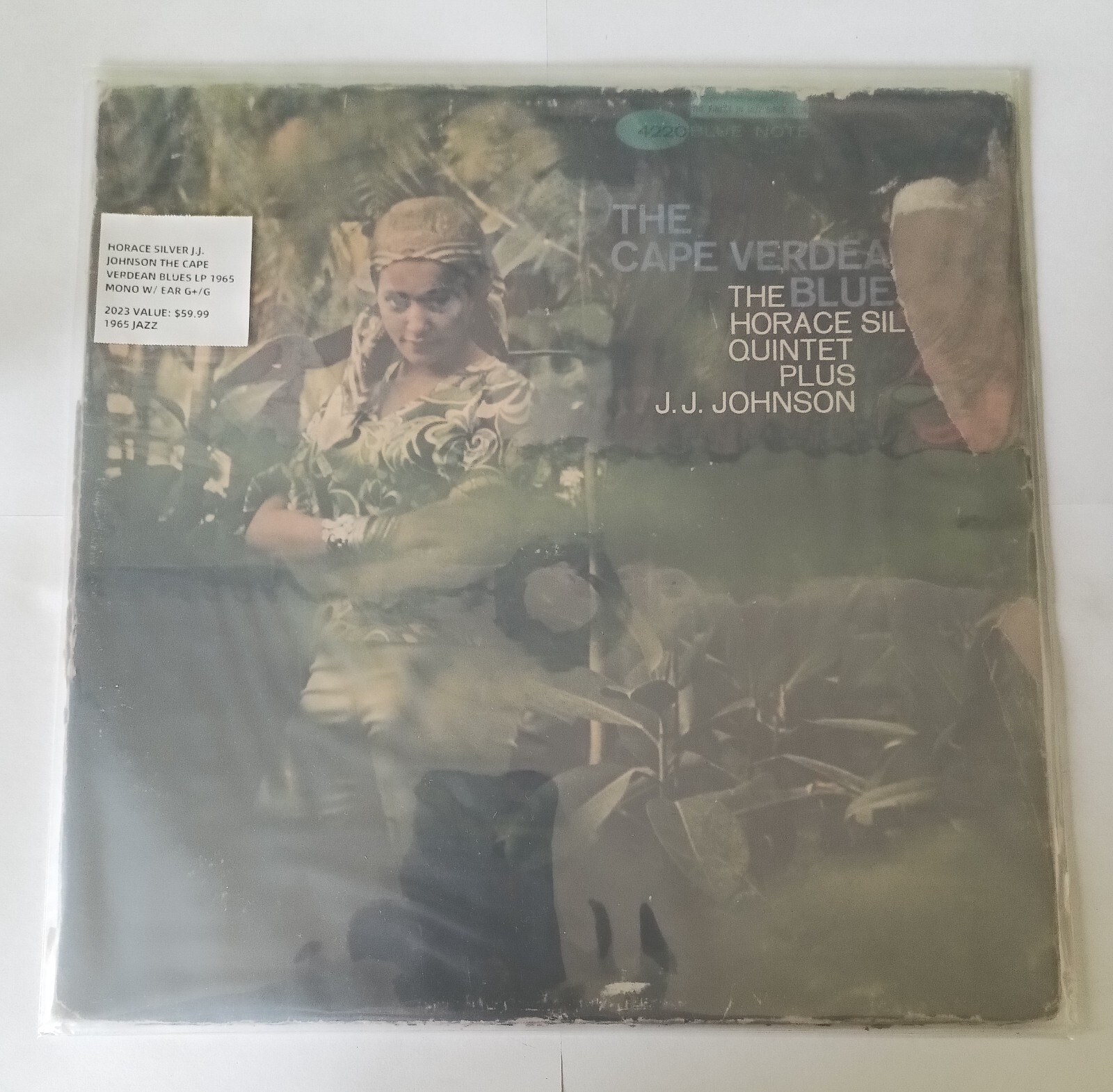 Horace Silver J.J. Johnson The Cape Verdean Blues Lp 1965 MONO + EAR G+/G