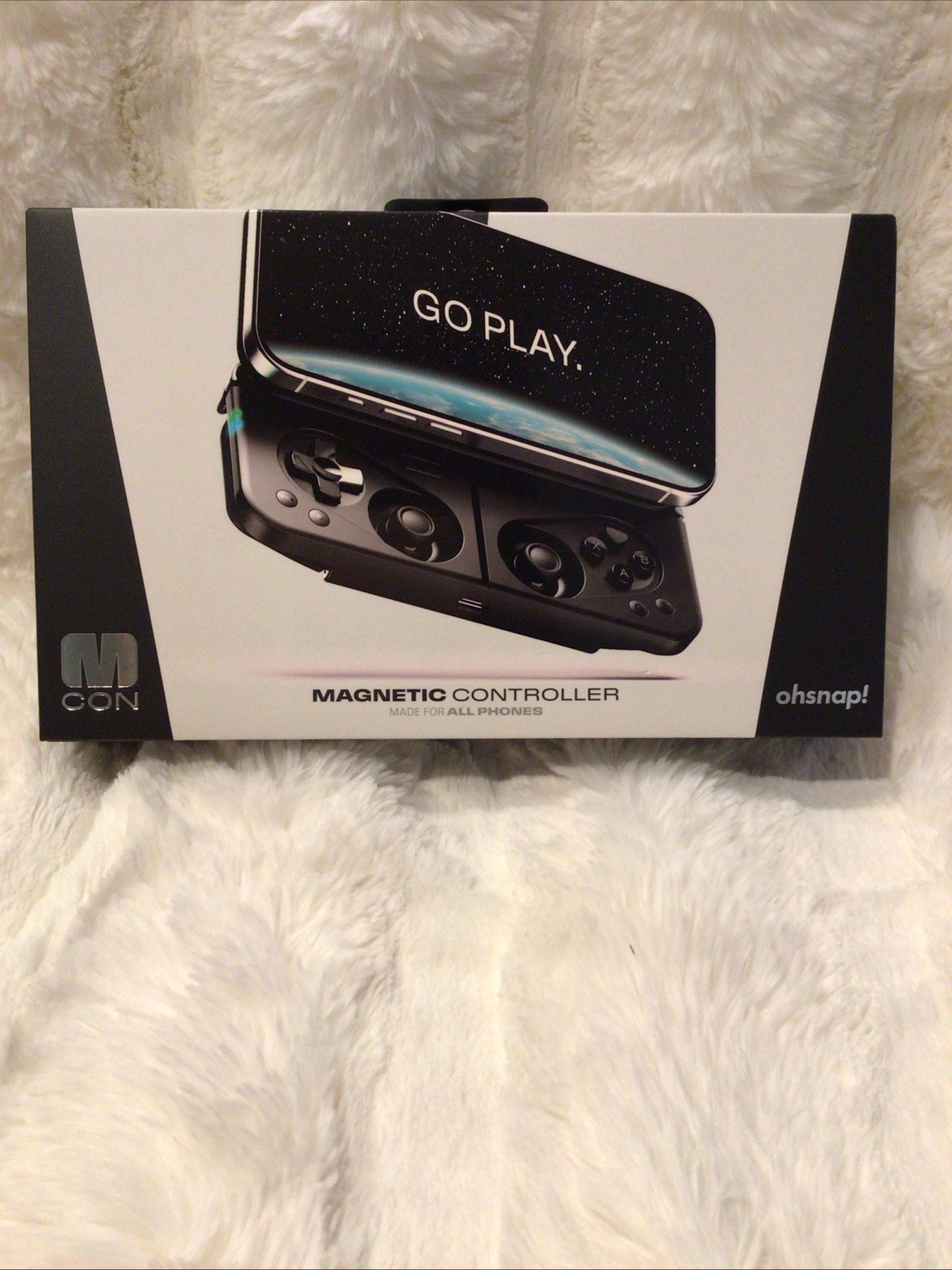 Oh Snap MCon Magnetic Mobile Bluetooth Controller (Black Colored)